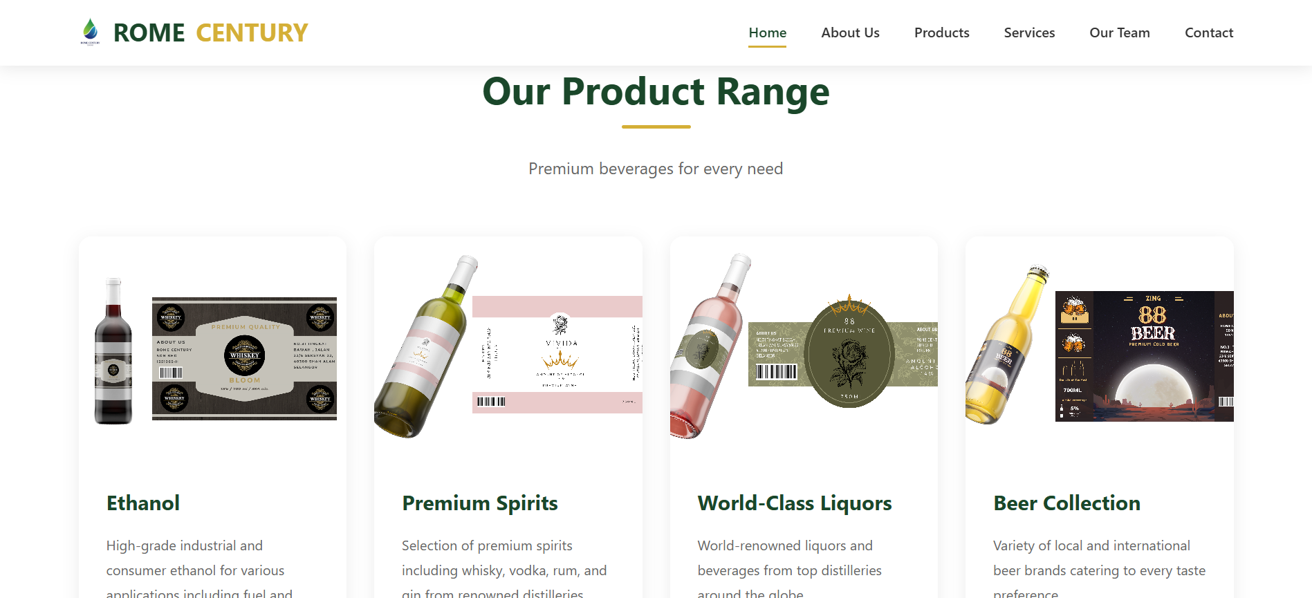 Rome century — Malaysian-based Website